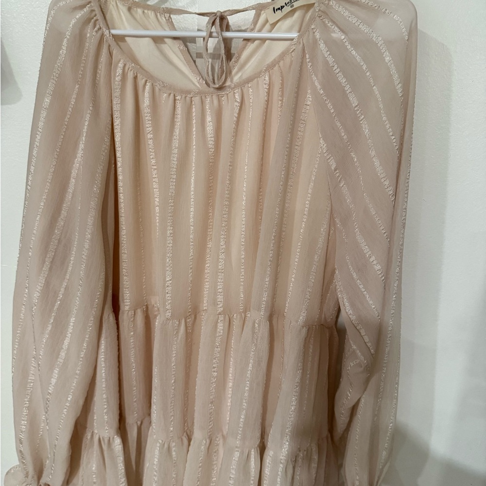 Impressions Soft Cream Top